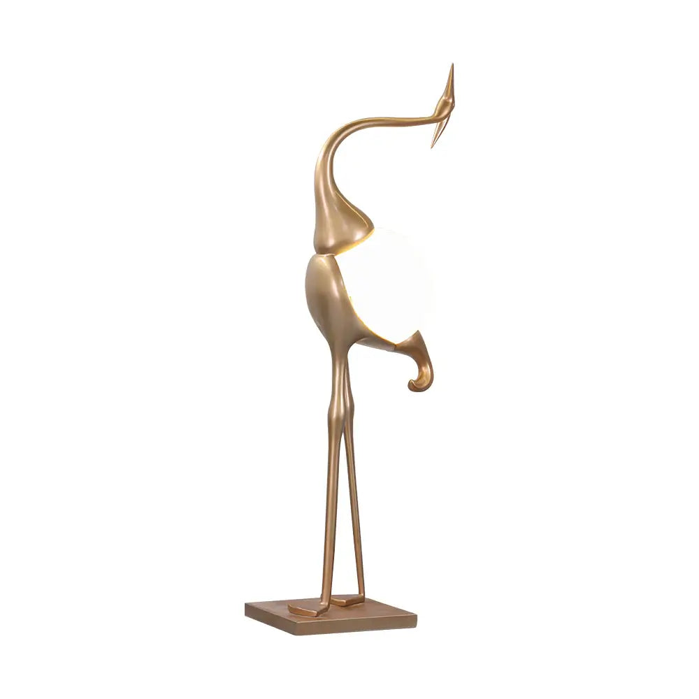 Animal Crane Floor Lamp