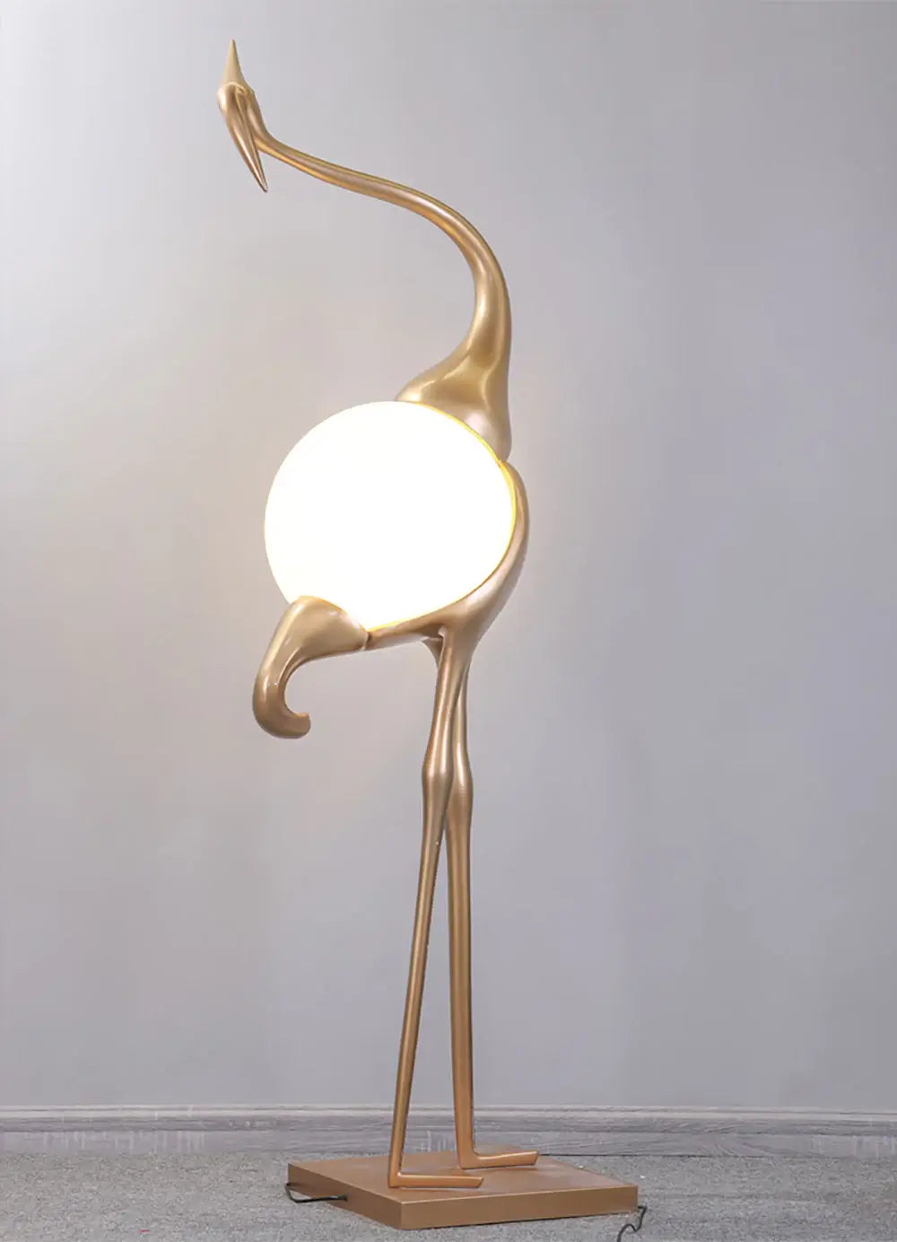 Animal Crane Floor Lamp