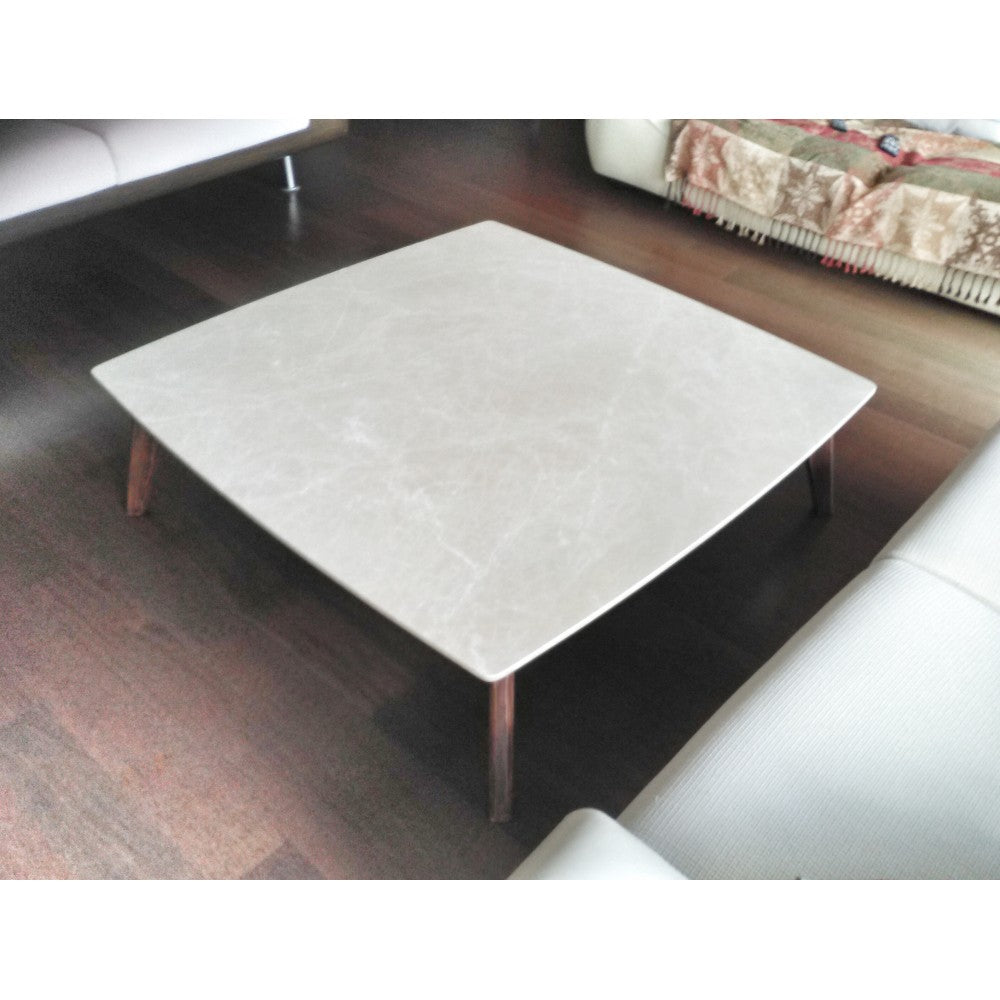 Beige Marble Coffee Table