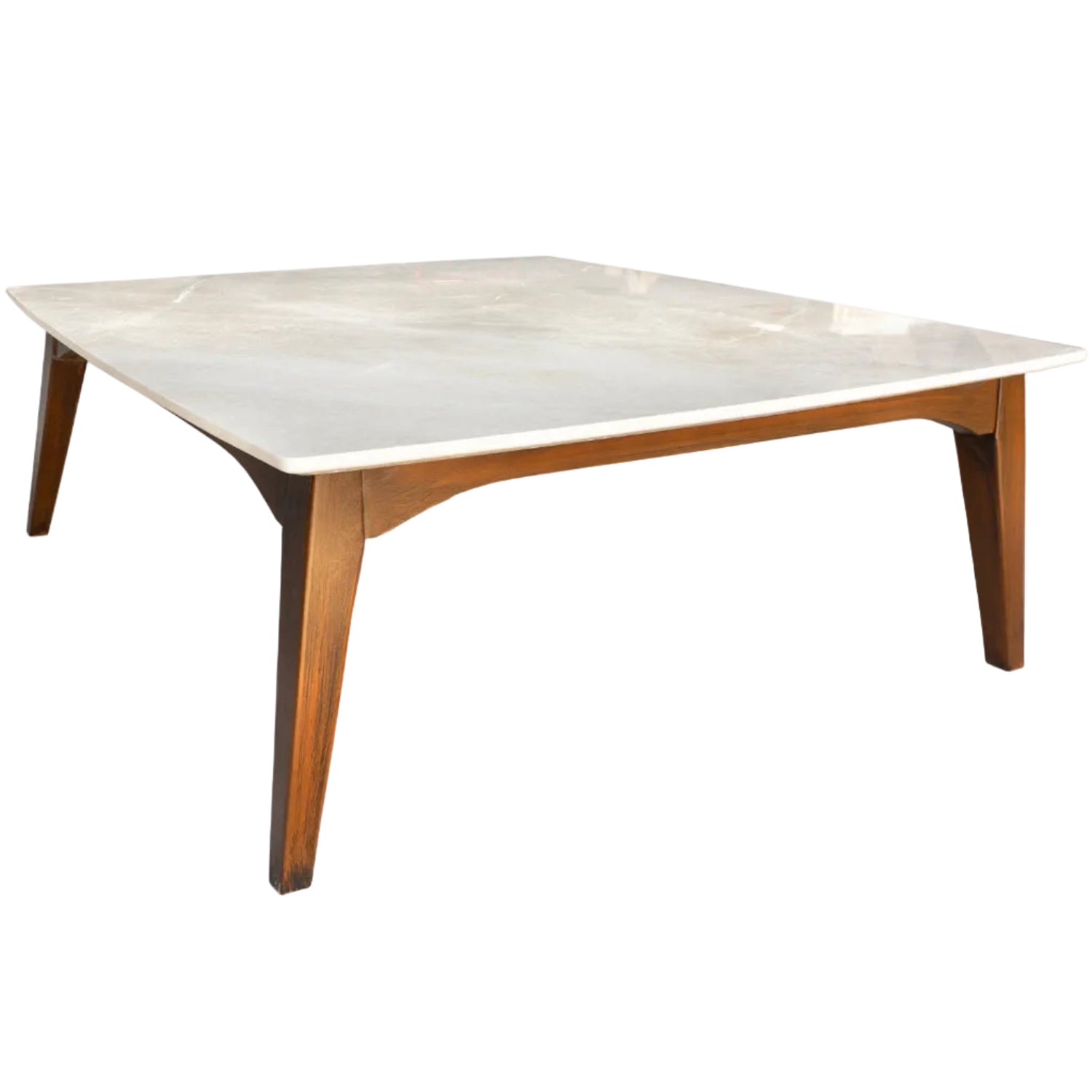 Beige Marble Coffee Table