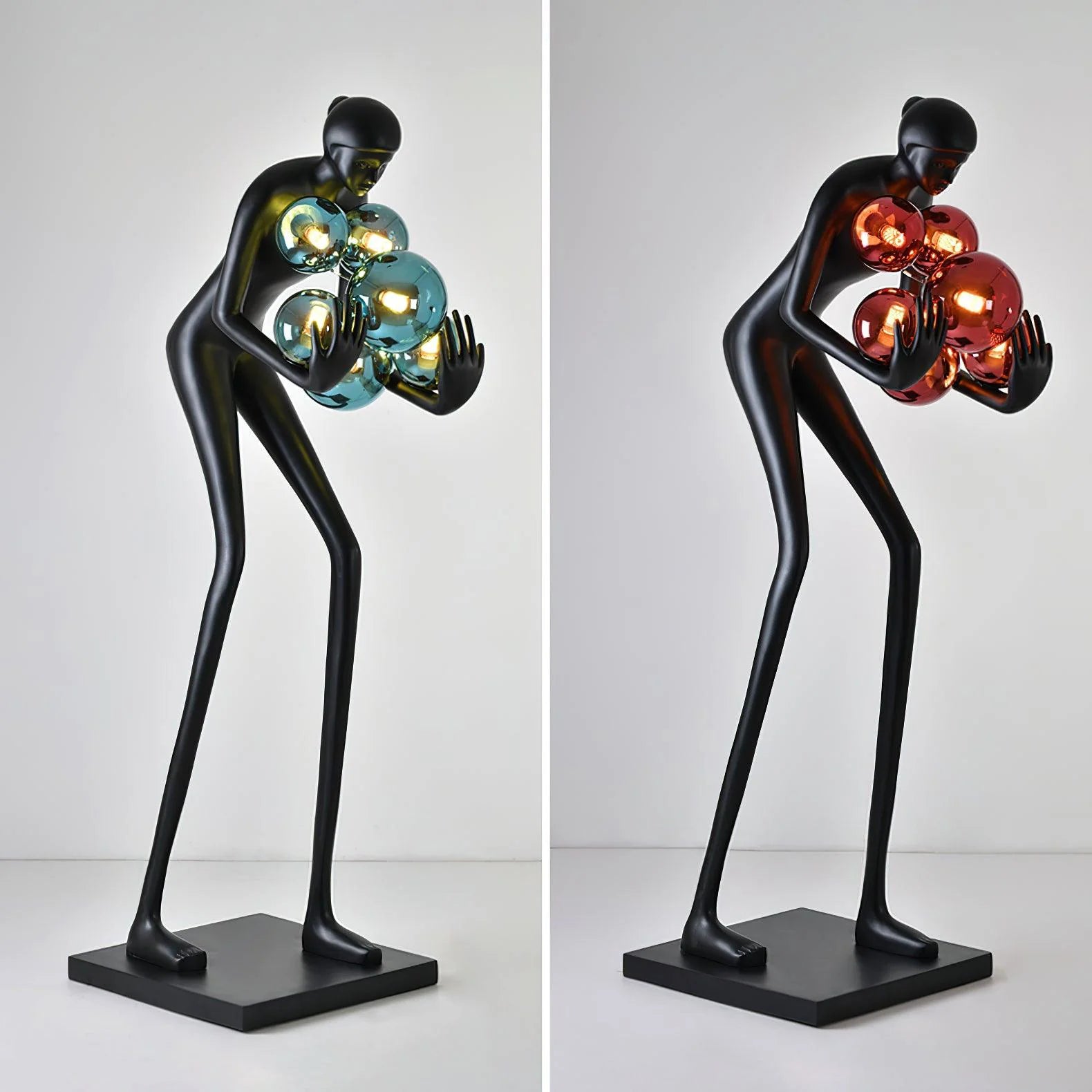 Statue Decoration Floor Lamp