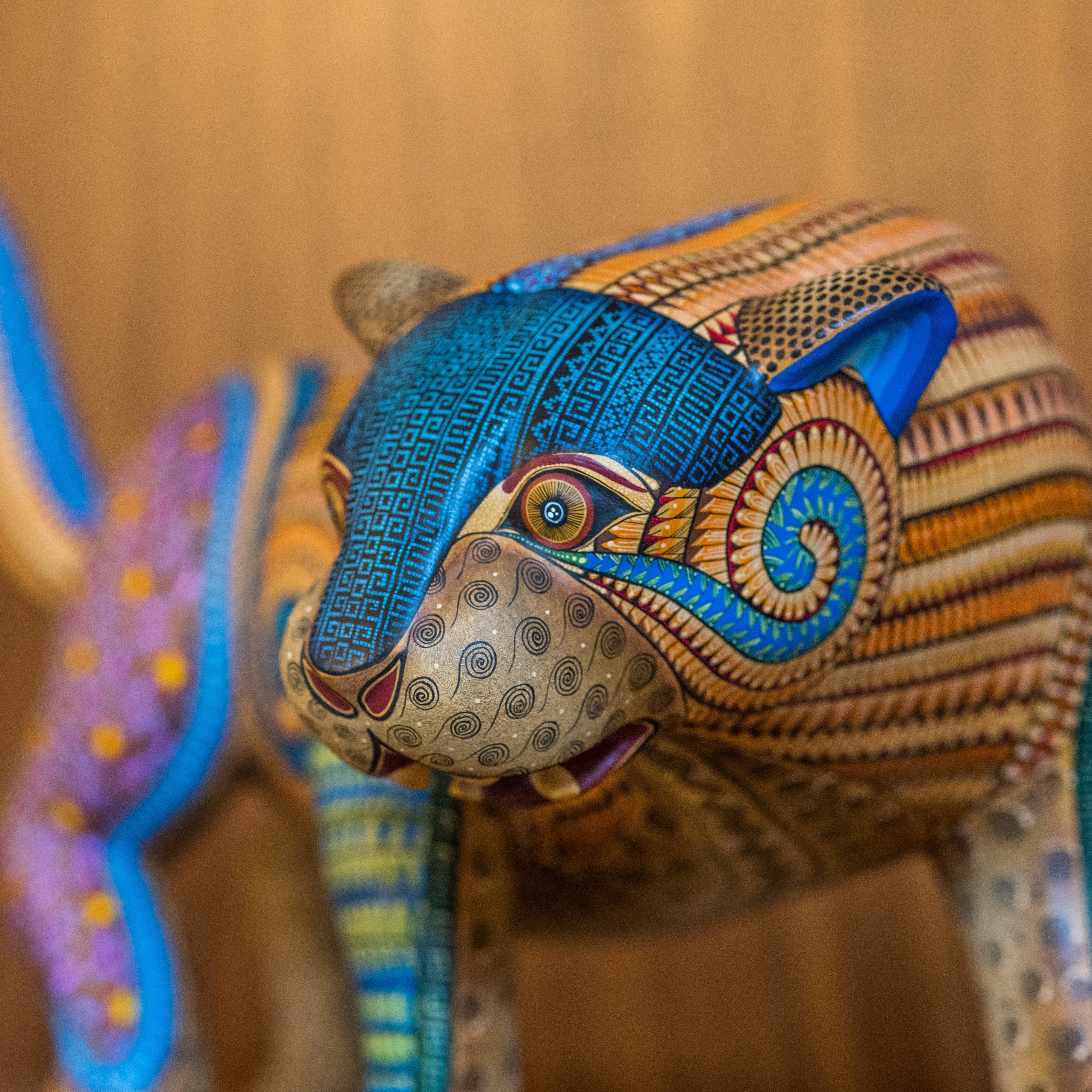 Hand-carved alebrije