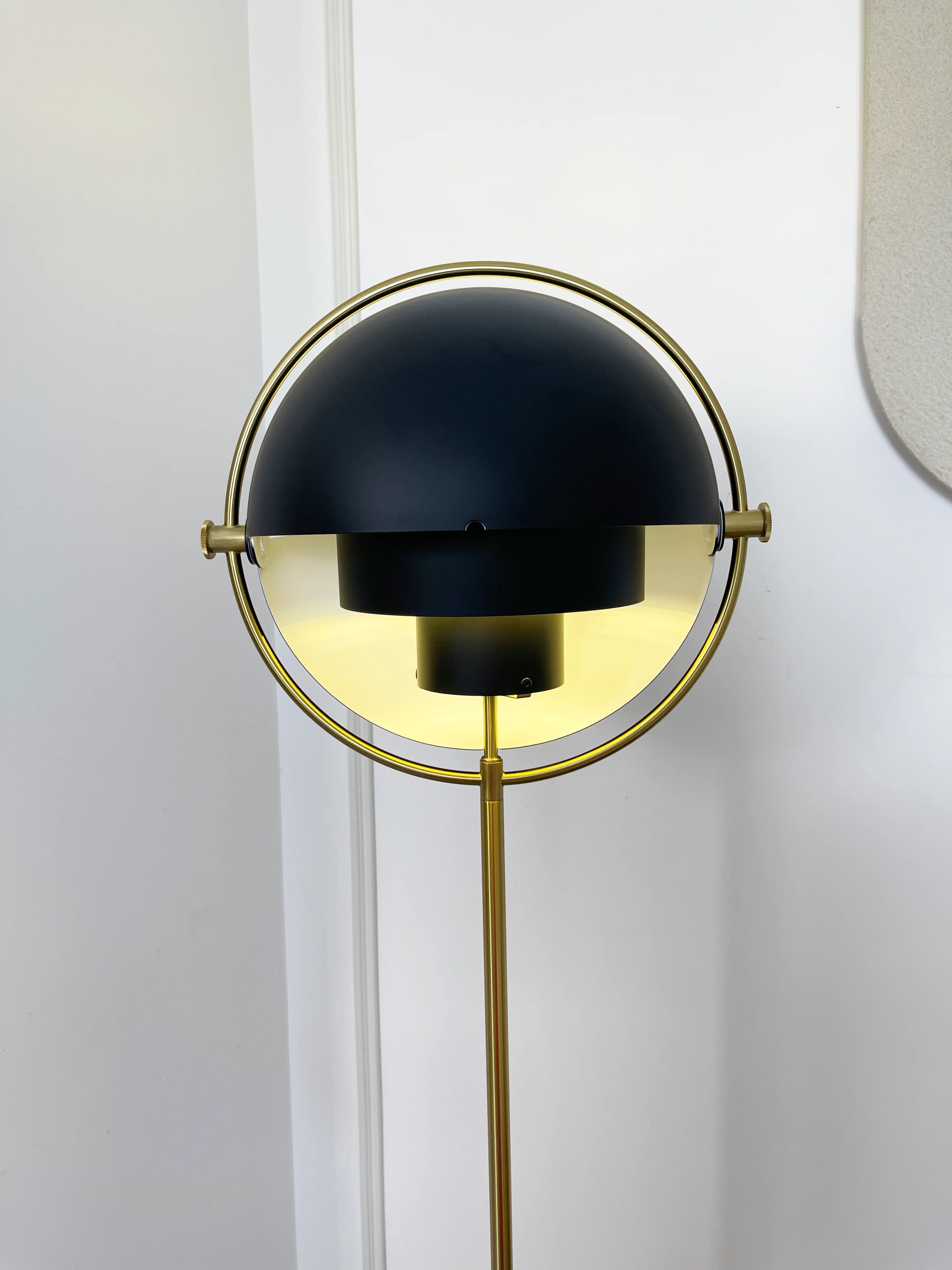 Rotating Ball Floor Lamp
