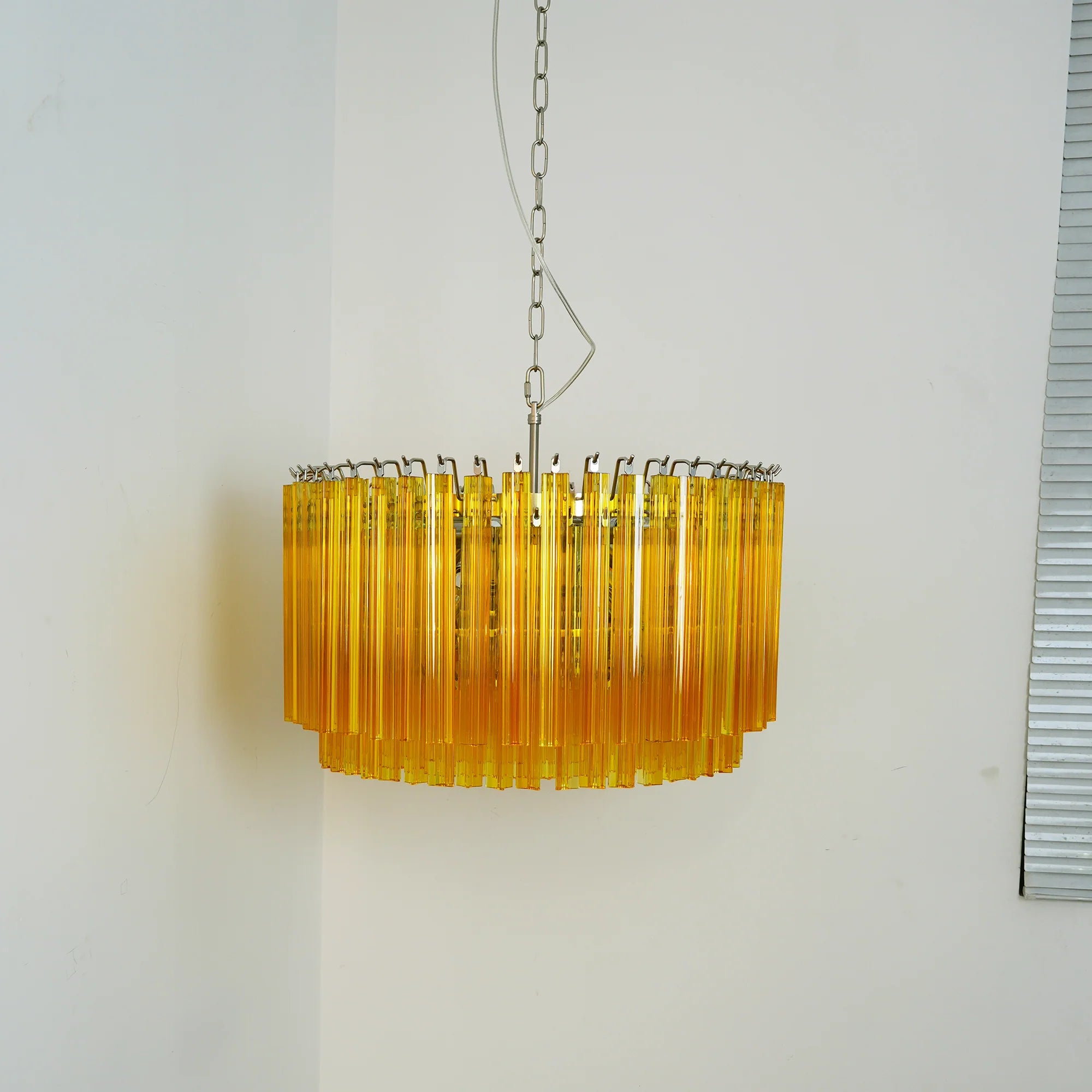Murano Round Prisms Chandelier