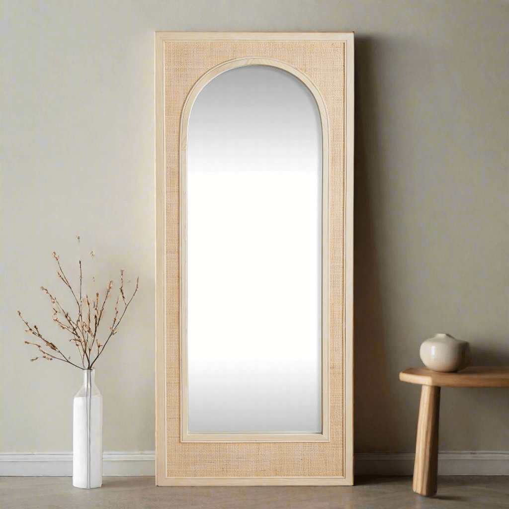Wall Mirror in Tall Arched Design