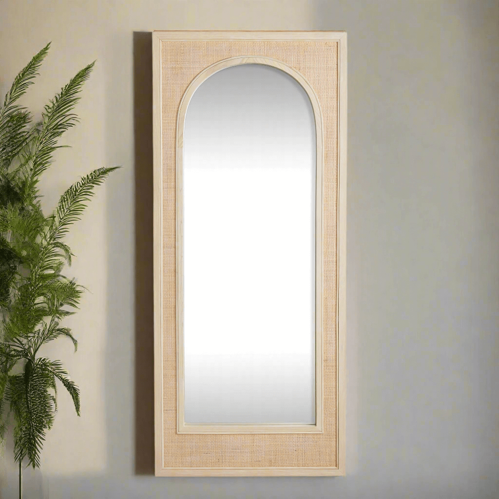 Wall Mirror in Tall Arched Design
