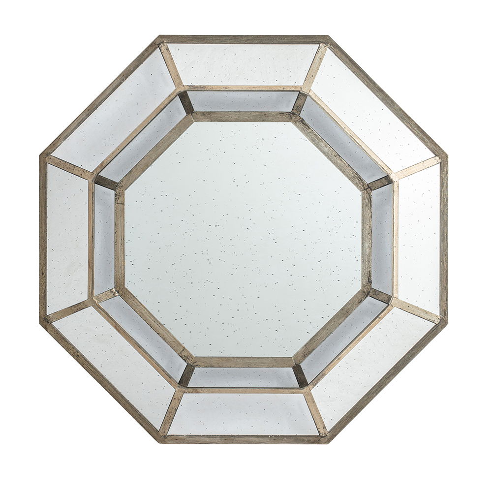 Mid Century Modern Octagon Mirror