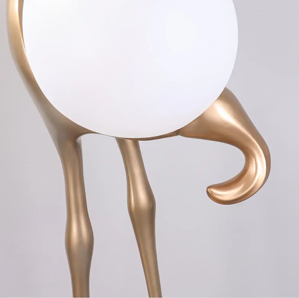 Animal Crane Floor Lamp