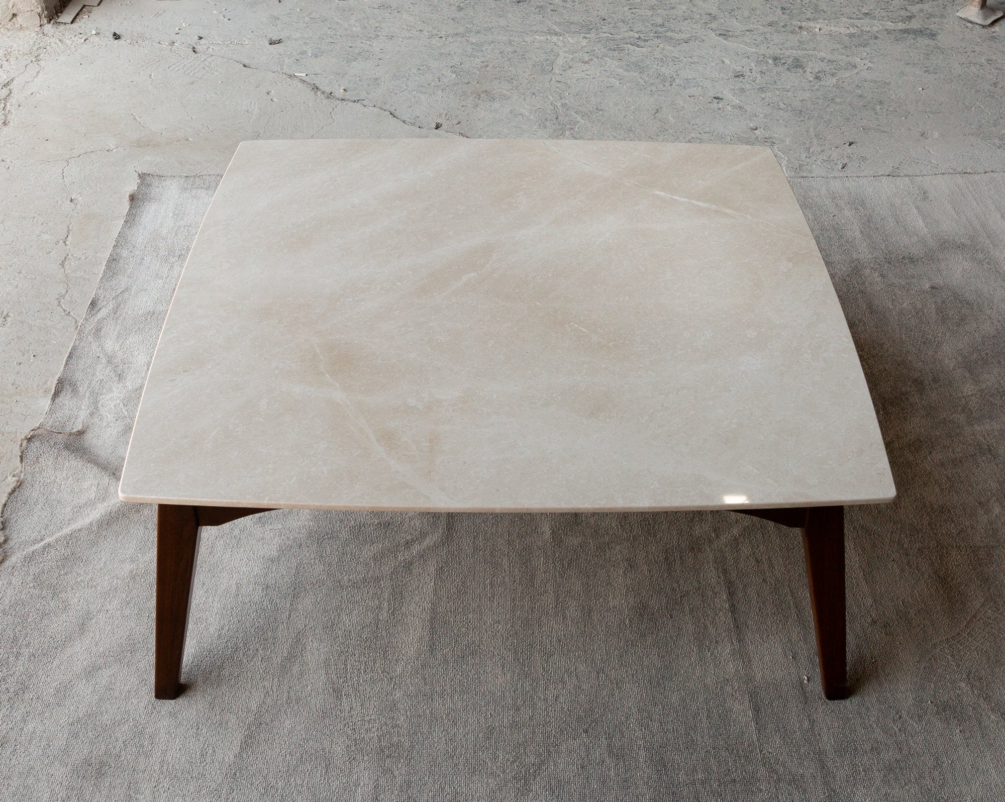 Beige Marble Coffee Table