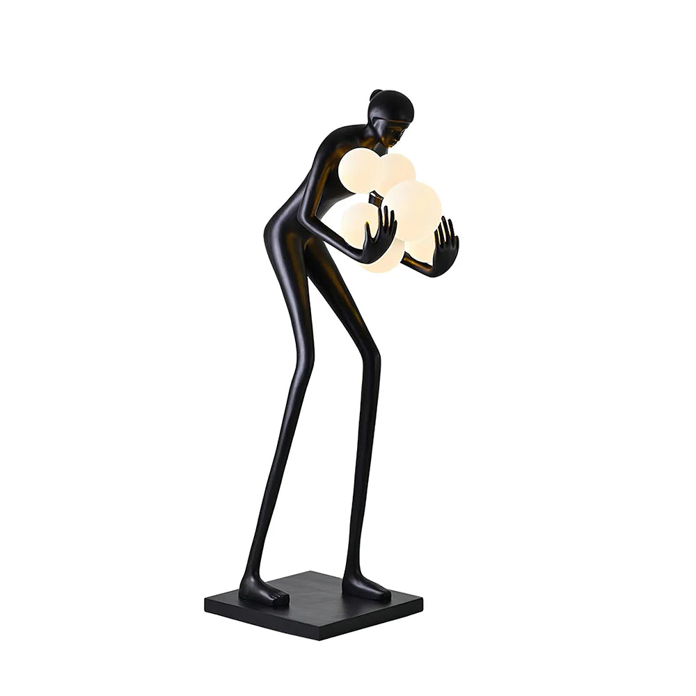 Statue Decoration Floor Lamp
