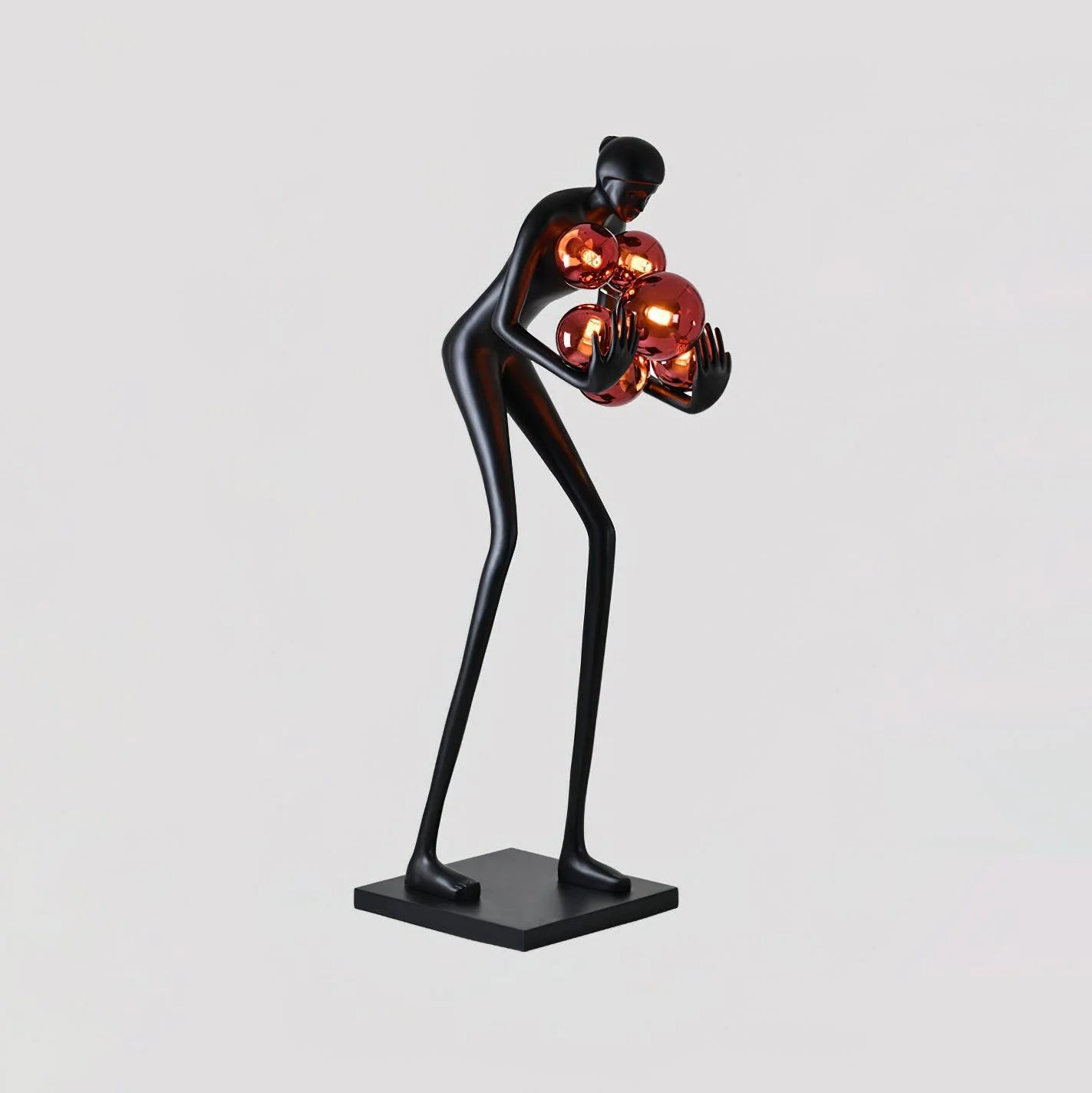 Statue Decoration Floor Lamp