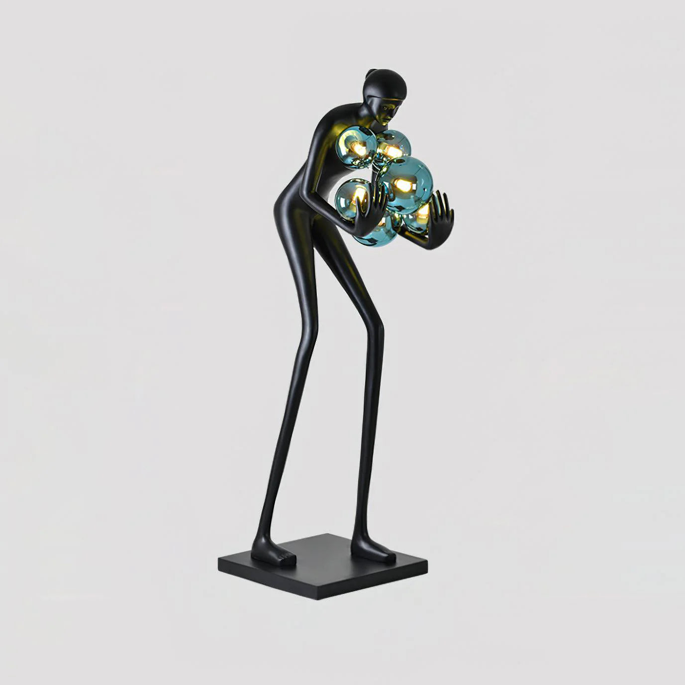 Statue Decoration Floor Lamp