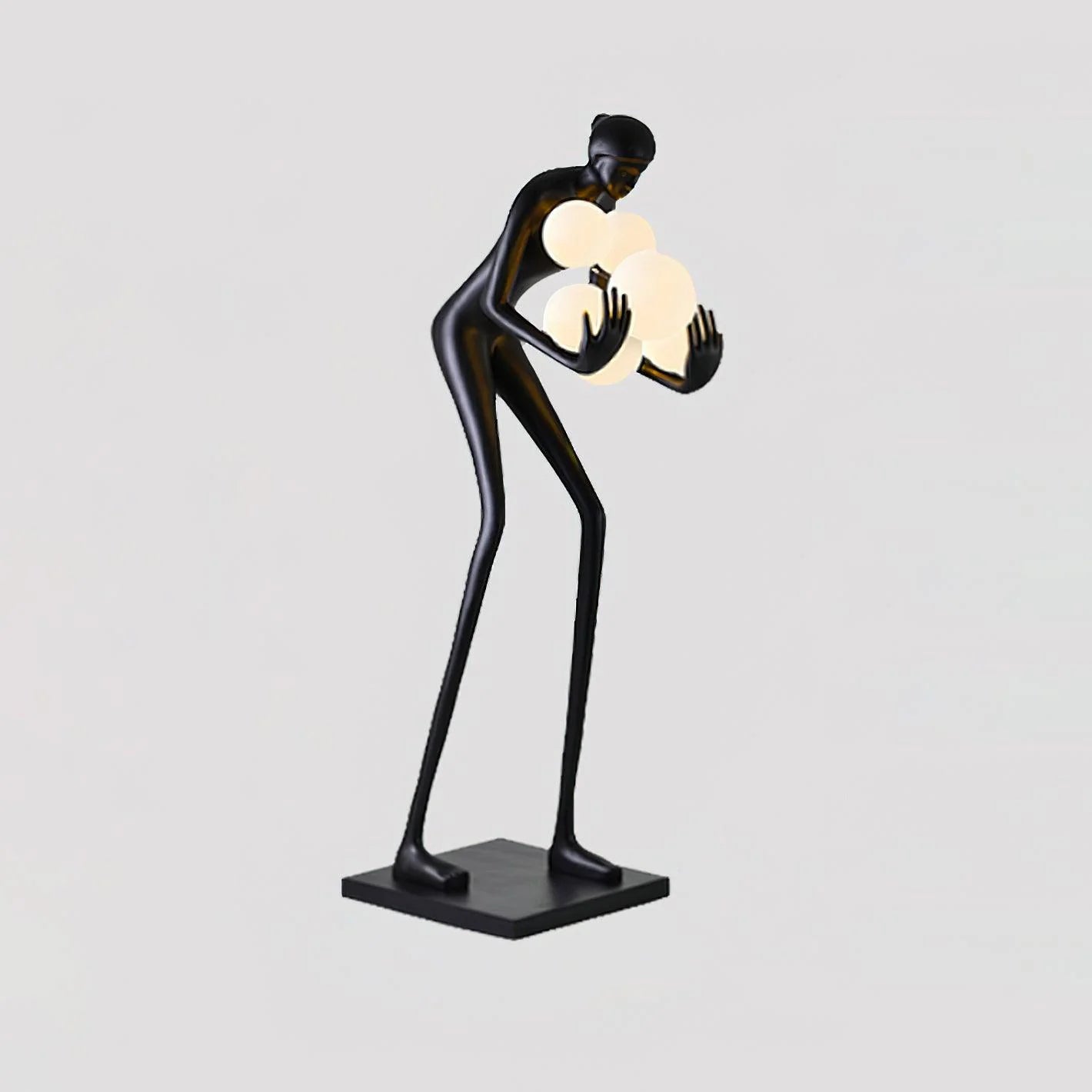 Statue Decoration Floor Lamp