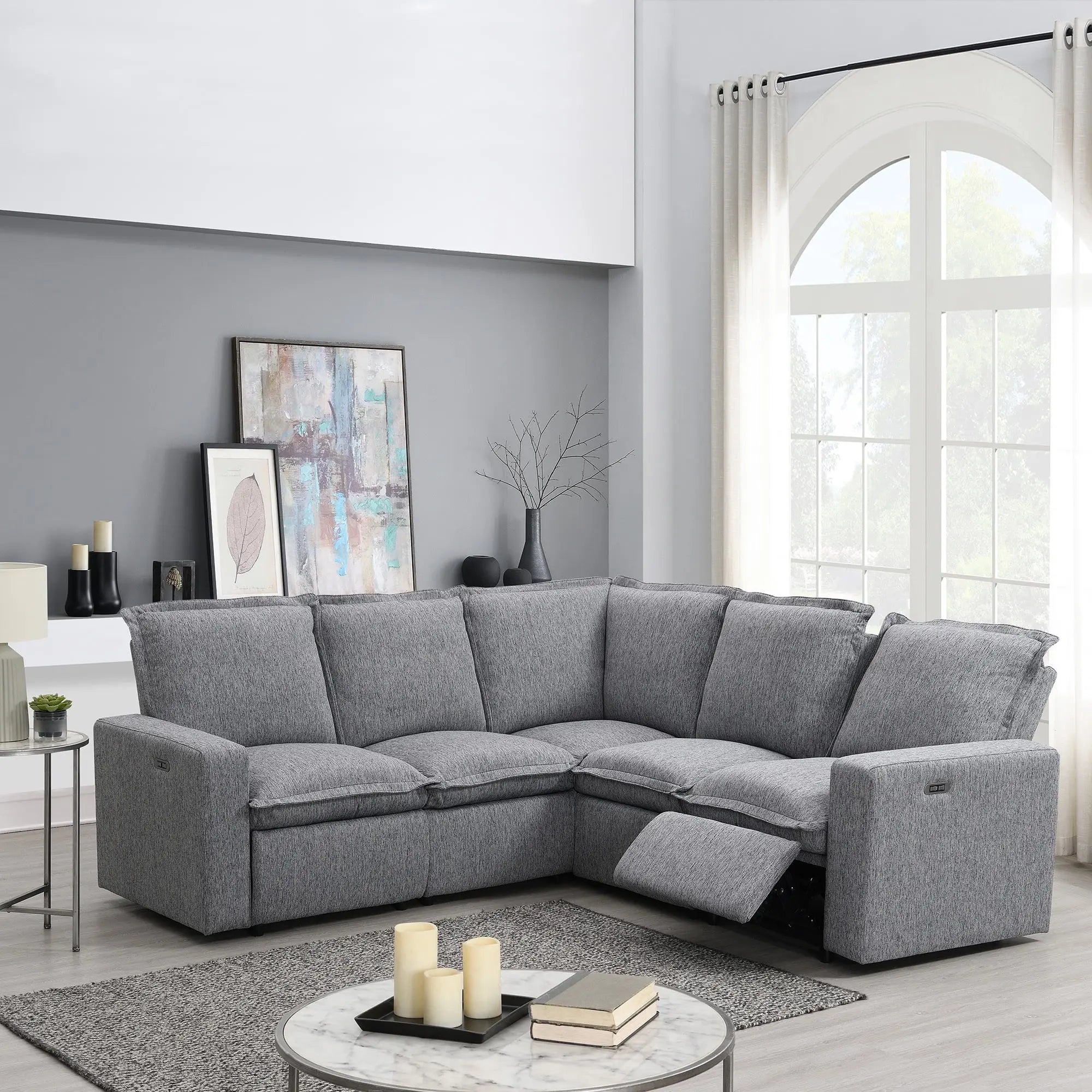 Reclining Sectional Couch