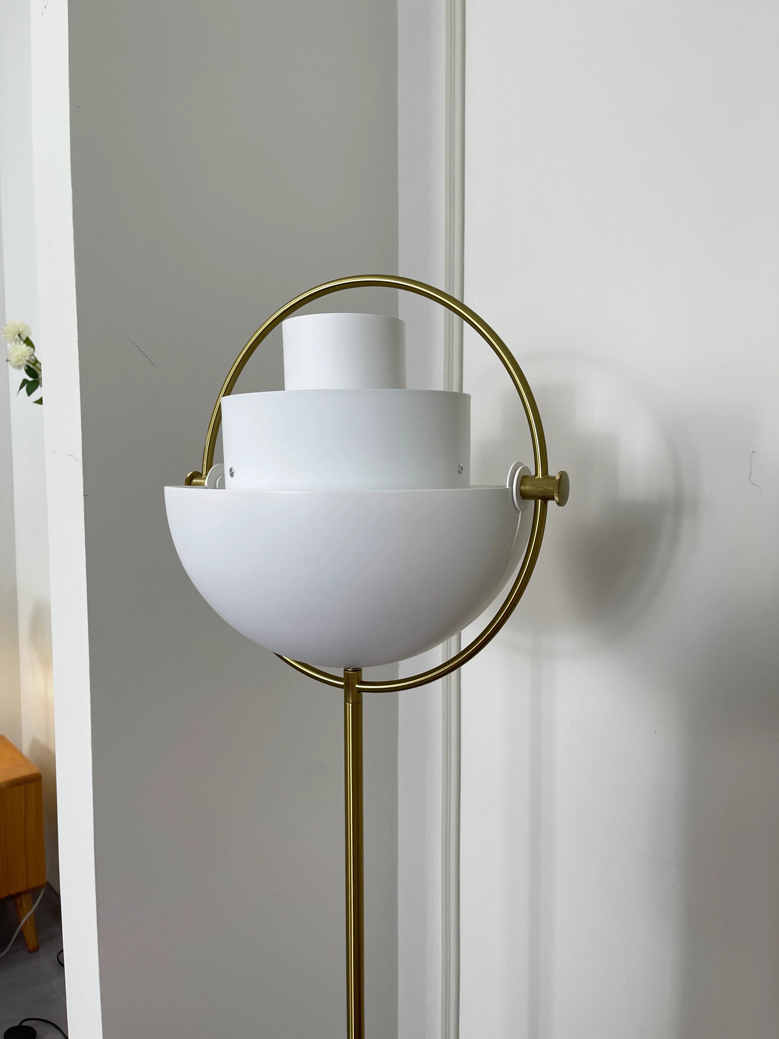 Rotating Ball Floor Lamp