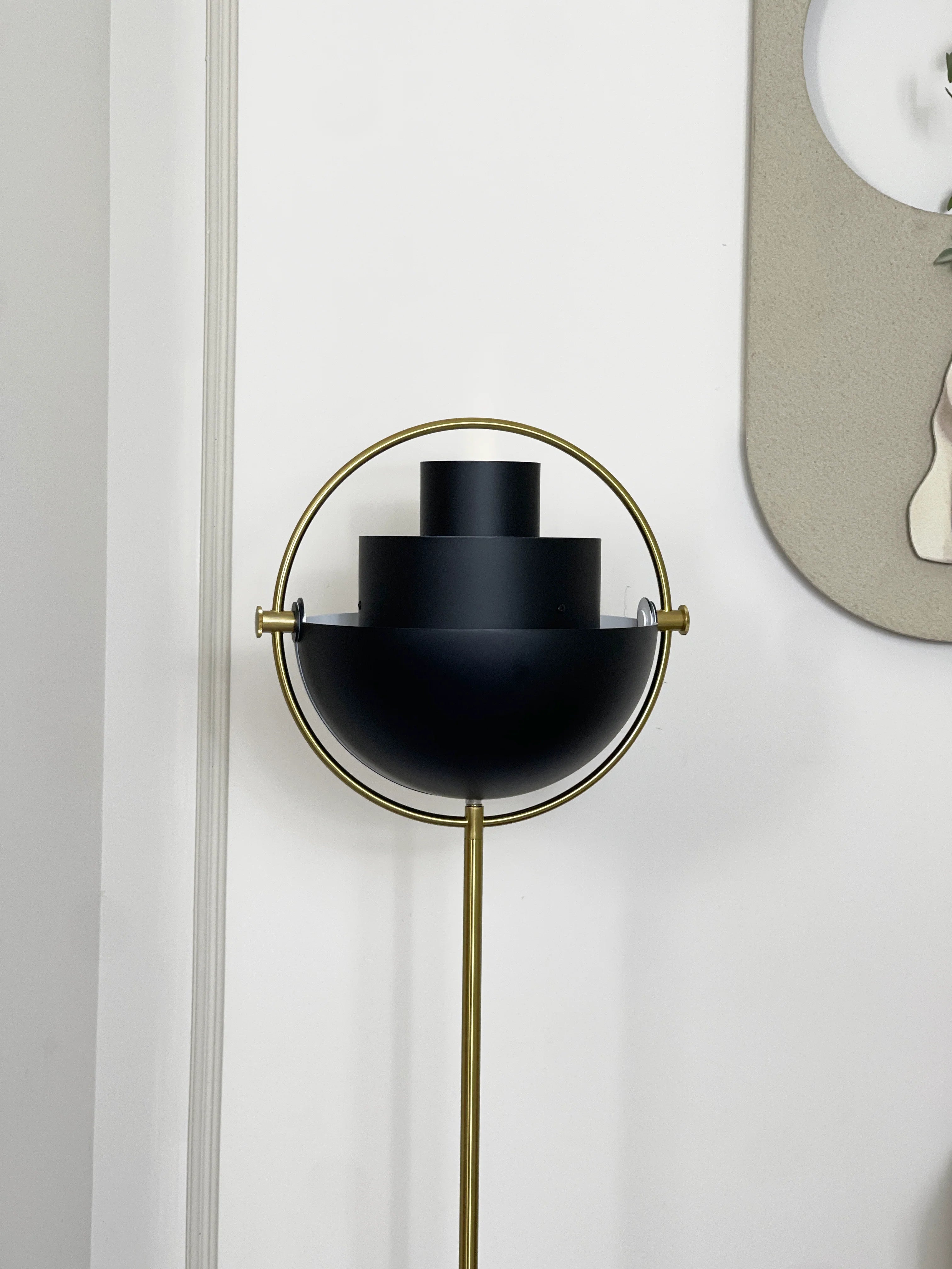 Rotating Ball Floor Lamp