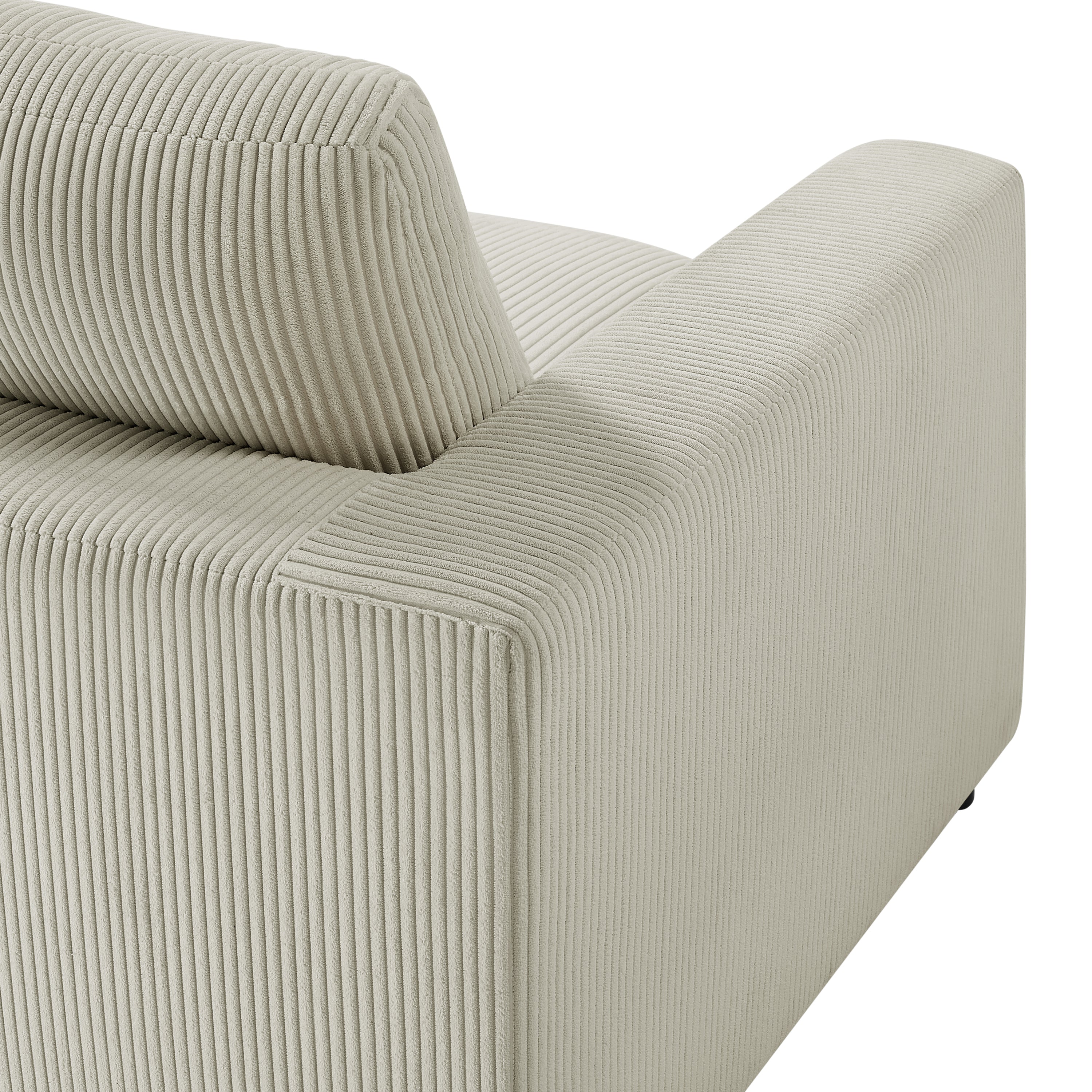 Deep Comfort Modular Chaise Sofa