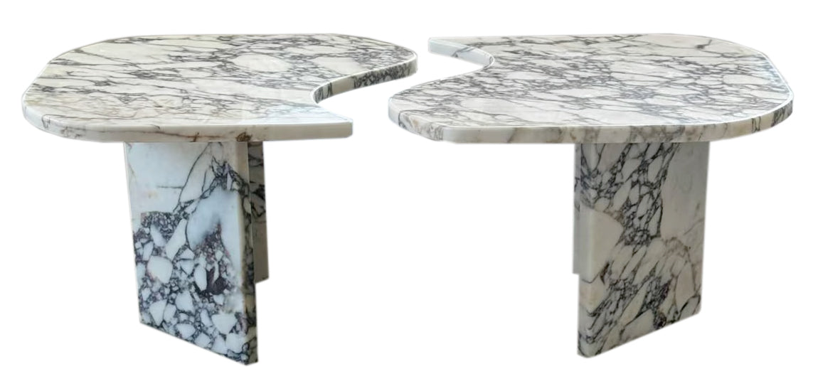 Turkey Marble Coffee Table Set of 2