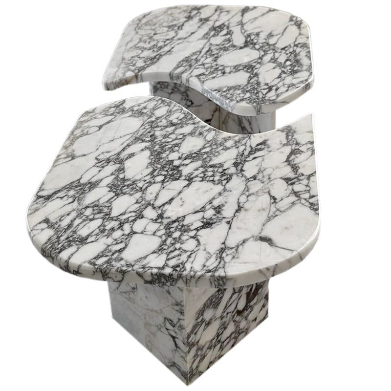 Turkey Marble Coffee Table Set of 2