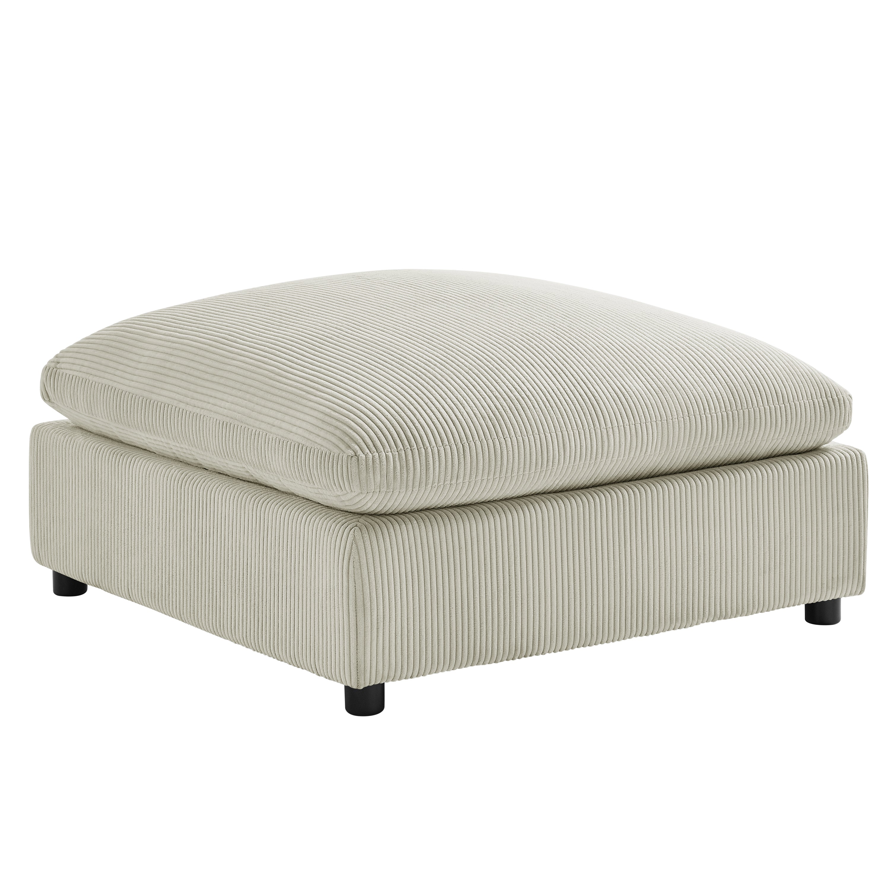 Deep Comfort Modular Chaise Sofa