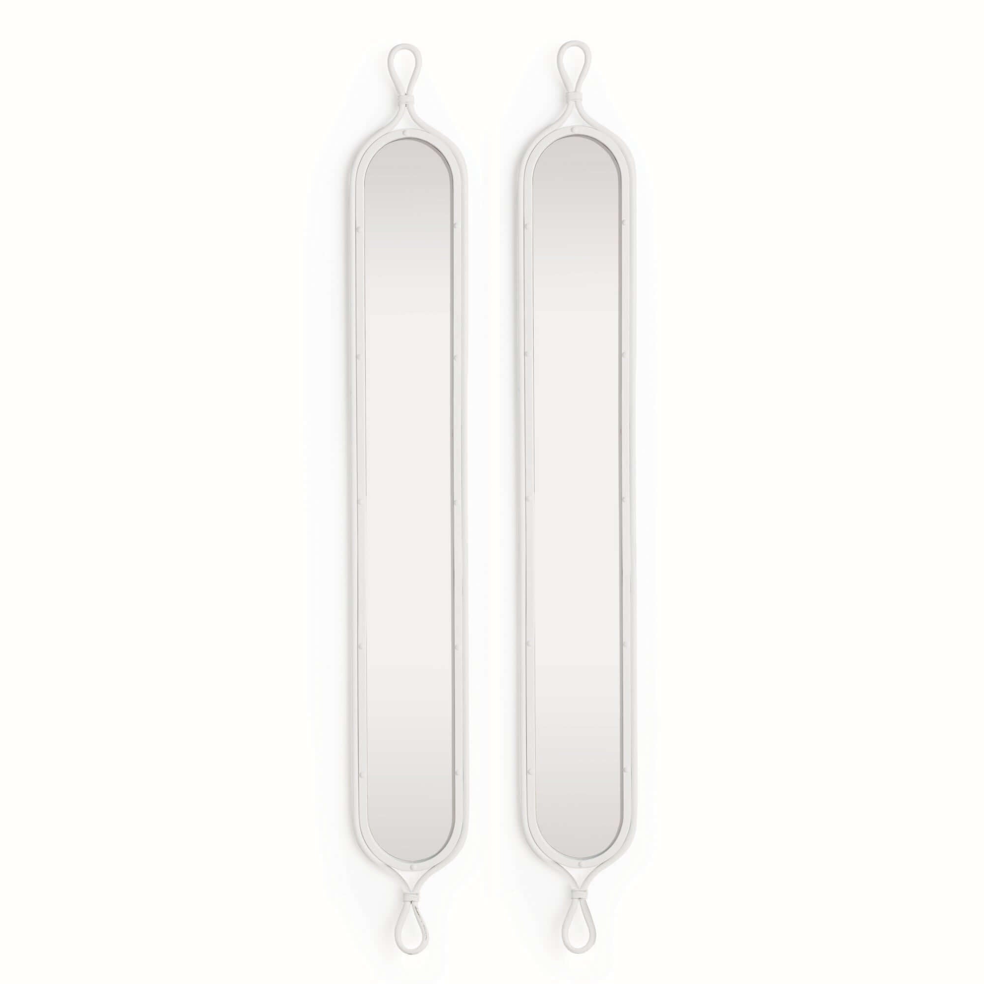 White Mirrors with Vintage French Design